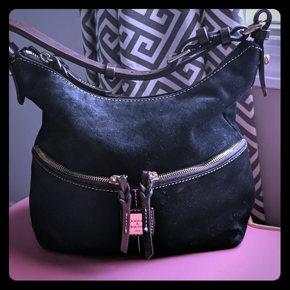 Dooney & Bourke Suede Handbag